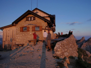 Rifugio Nuvolau Alta Via 1 Dolomites Italy © Ann Foulkes trekMountains
