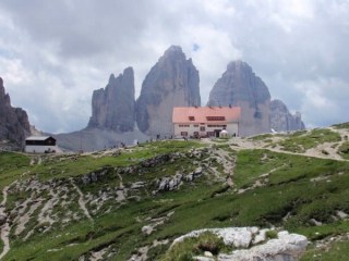 Tre Cime Rif Locatelli Dolomites Italy © Ann Foulkes trekMountains